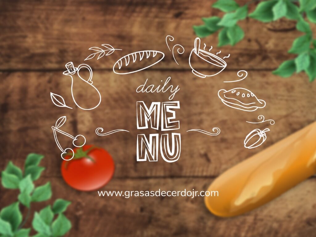 Menú del día